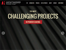 Tablet Screenshot of kentwoodpowder.com
